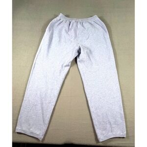St Johns Bay Sweatpants Mens M Sky Blue Fleece Elastic Waist Jogger Lounge